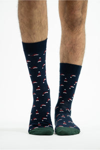 chaussettes de noel, chaussettes cadeau, cadeau noel, chaussettes coton, chaussettes bio, chaussettes éco responsable,