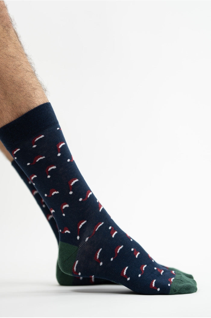 chaussettes de noel, chaussettes cadeau, cadeau noel, chaussettes coton, chaussettes bio, chaussettes éco responsable,