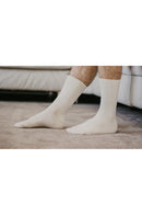 Chaussettes Ecru, chaussettes non teintees, chaussettes bio, chaussettes coton, chaussettes nature