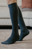 Chaussettes hautes coton bio, chaussettes homme, chaussettes femme, 