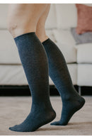 Chaussettes hautes coton bio, chaussettes homme, chaussettes femme, 