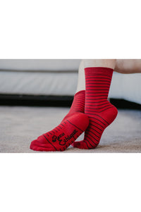 Chaussettes rayées coton bio