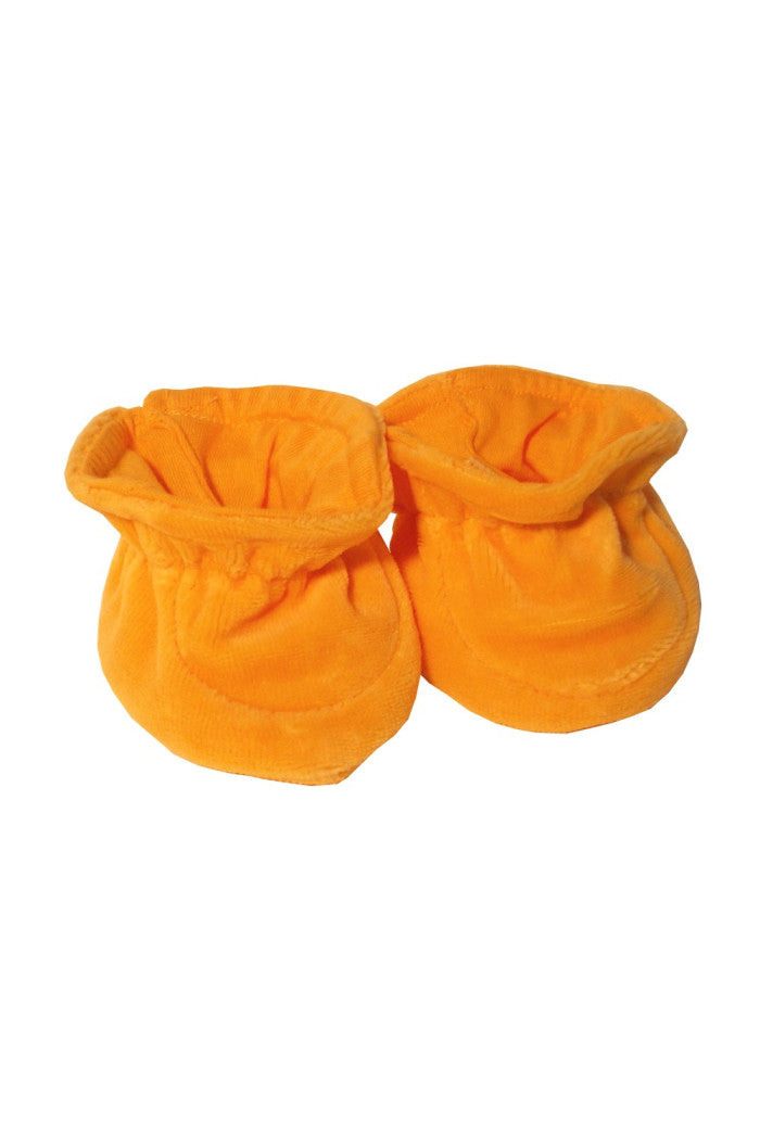 Chaussons Bébé Velours Coton bio.