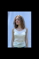Débardeur en soie, lingerie soie, sous-vêtement soie, tee-shirt soie, laine et soie, soie bio
