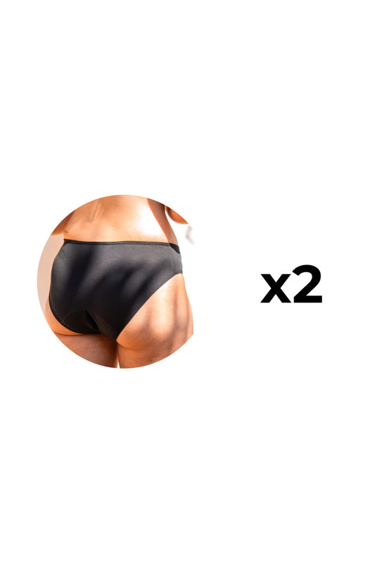 2er-Pack Periodenunterhosen für starke Tage