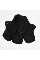 Lot de 3 serviettes hygiéniques lavables - flux abondant