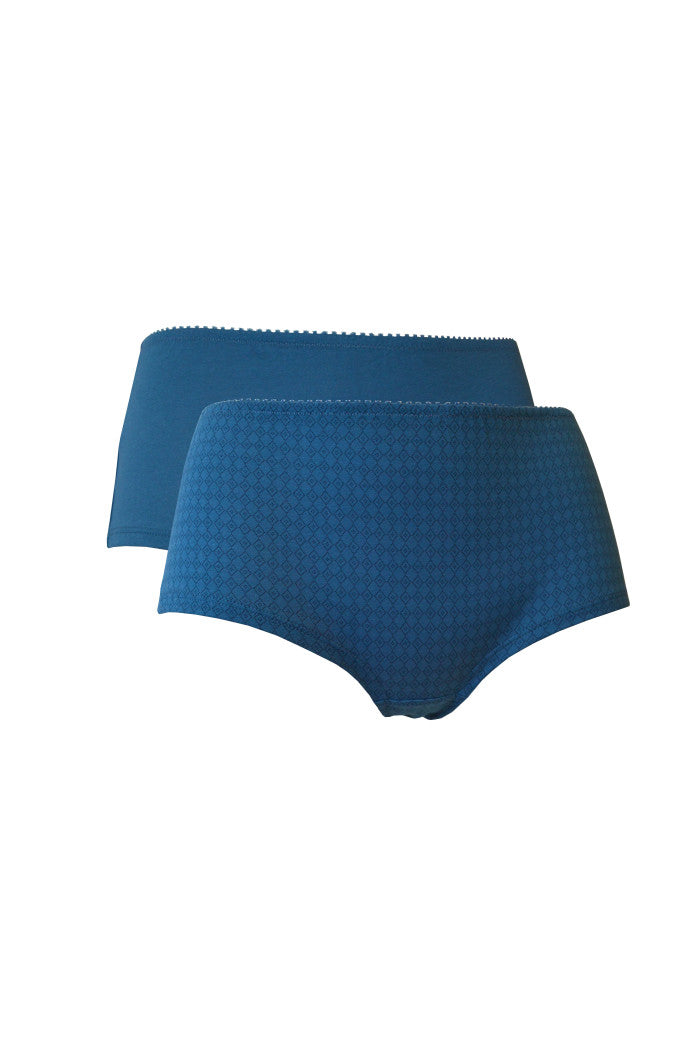 Lot de boxers Bleu Eva