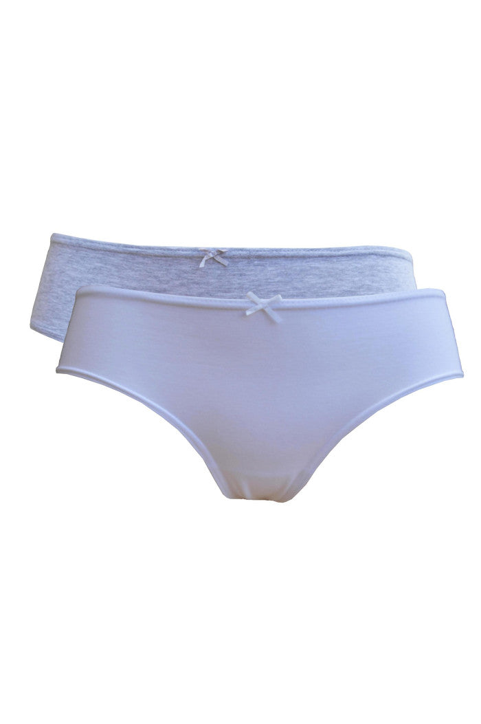Lot de shorty femme en coton bio