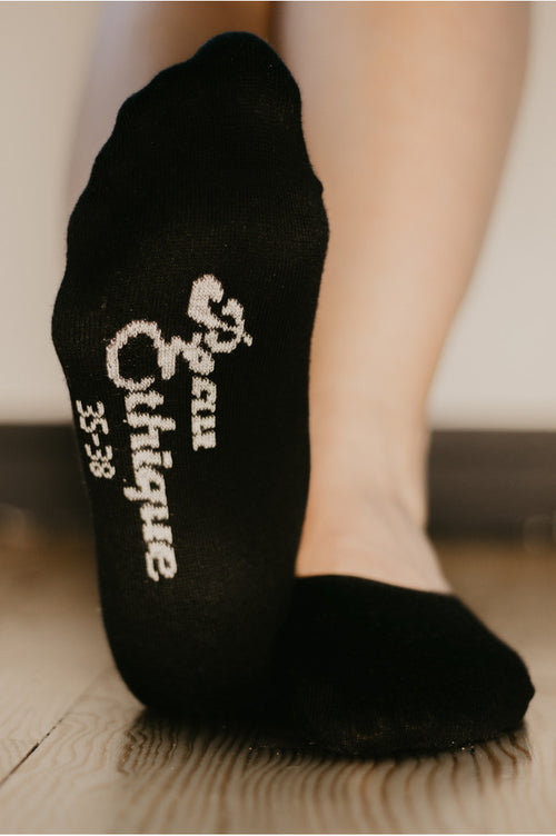 Protèges pieds en coton biologique, protège bas, chaussons