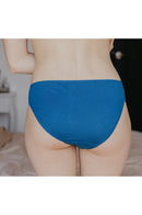Slip bleu coton biologique