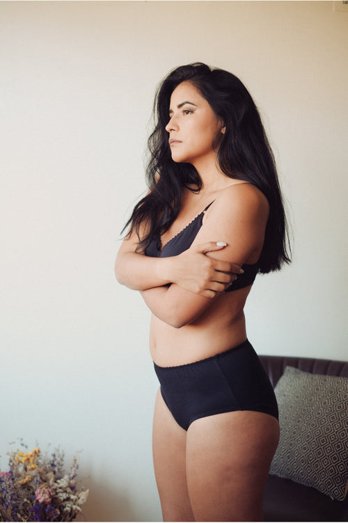 Slip gainant, culotte coton, slip coton, slip bio, culotte galbante, slip galbant, slip grandes tailles