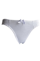 Slip Sublime Coton Bio, slip dentelle, slip dentelle blanc, slip blanc, slip bio