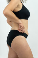 Slip coton femme, slip femme, slip noir femme, slip coton bio