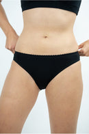 Slip coton femme, slip femme, slip noir femme, slip coton bio