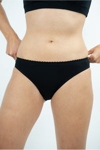 Slip coton femme, slip femme, slip noir femme, slip coton bio