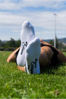 socquettes de sport blanc, chaussettes bio, blanc