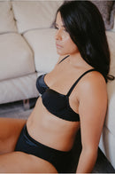 Soutien-Gorge avec Armatures Noir, soutien-gorge coton, soutien-gorge soie, soutien-gorge bio, soutien-gorge coton bio