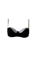 Soutien-Gorge avec Armatures noir soie écru, soutien-gorge coton, soutien-gorge bio, soutien-gorge soie, soutien-gorge sexy