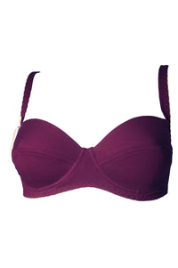 Soutien-gorge avec armatures élégance coton bio, soutien-gorge corbeille