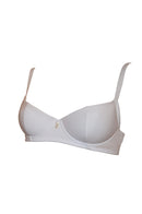 Soutien gorge coton avec armatures Lisa Blanc