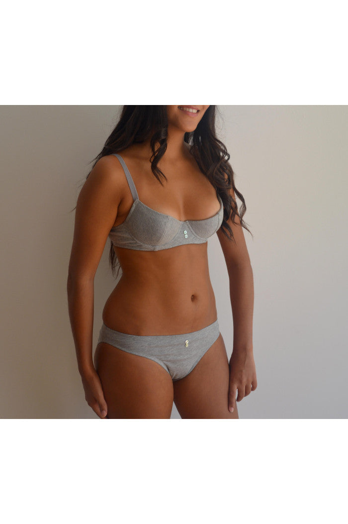Soutien gorge mousse coton avec armatures Lisa