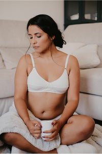 Soutien-gorge sans armatures coton bio, soutien gorge coton, soutien gorge bio, soutien-gorge spécial rayon