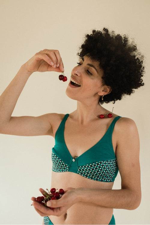 Soutien-gorge sans armatures, soutien-gorge coton, soutien-gorge brassière, soutien-gorge Peau-Ethique