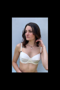 Soutien-Gorge avec armatures Soie, soutien-gorge corbeille, lingerie en soie, soie bio et pacifique