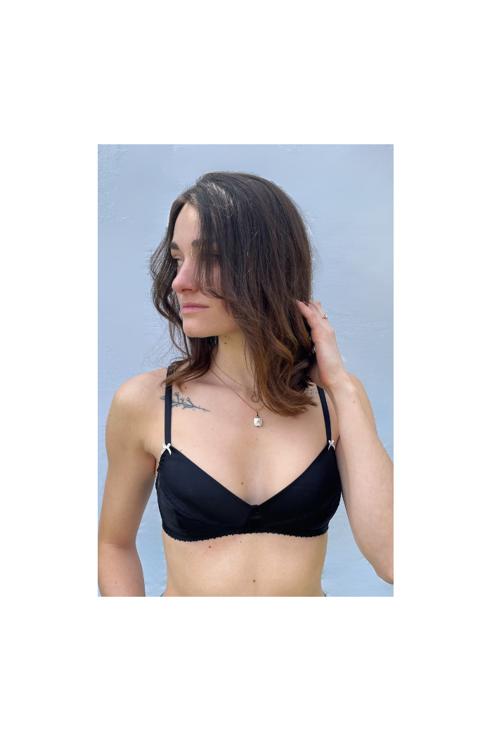 Soutien-Gorge sans armatures soie, lingerie en soie, soie bio et pacifique