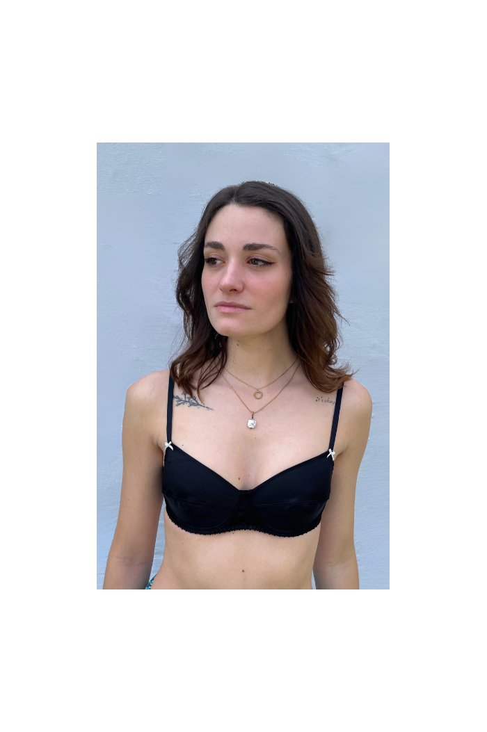 Soutien-Gorge avec armatures Soie, soutien-gorge corbeille, lingerie en soie, soie bio et pacifique