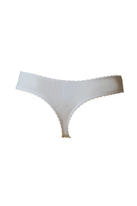 String ecru, string coton, string bio, string soie, tanga coton, tanga soie, string blanc