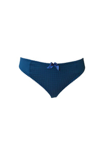 String bleu, string coton bio, string coton, tanga coton, tanga bio