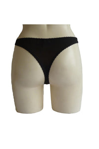 String Soie, tanga soie, lingerie soie, dessous en soie, lingerie sexy