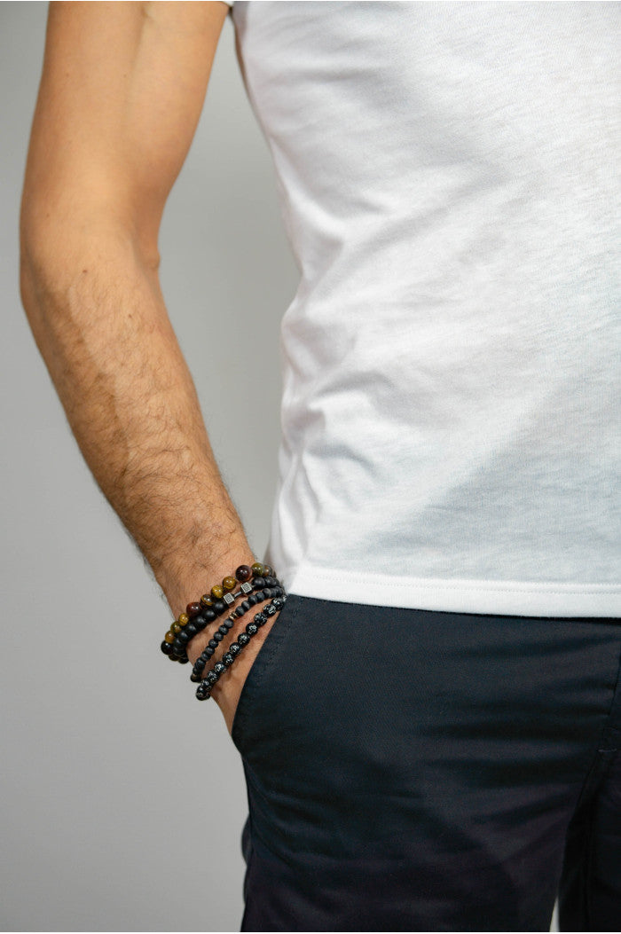 Tee-shirt homme basique col rond en coton biologique
