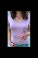 Teeshirt soie manches courtes, tee-shirt 100 % soie, vêtement soie, vêtements 100 % soie naturelle